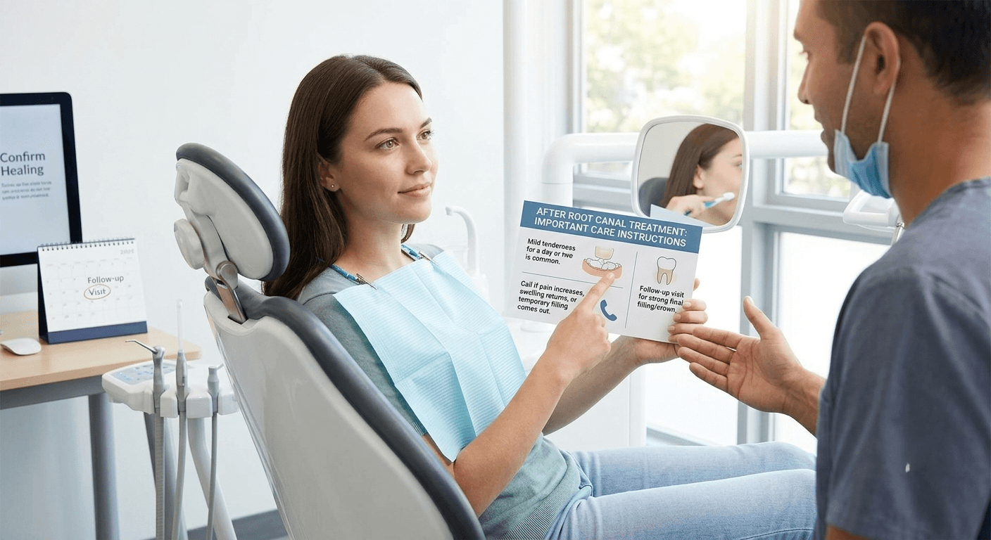 Comfortable dental operatory